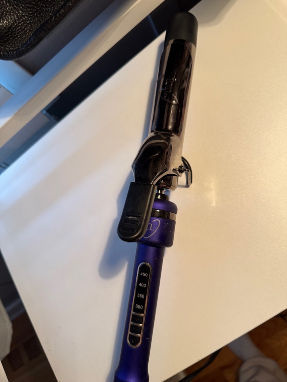 Purple Ceramic Curling Wand - Women Hair Tools